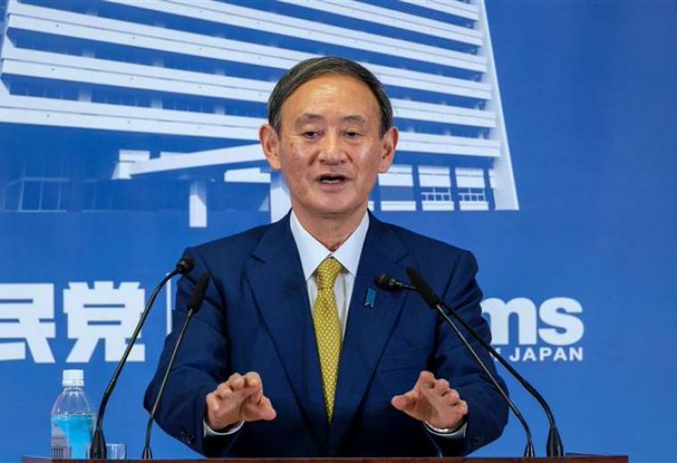 Yoshihide Suga gana elección de partido gobernante de Japón para reemplazar a Abe