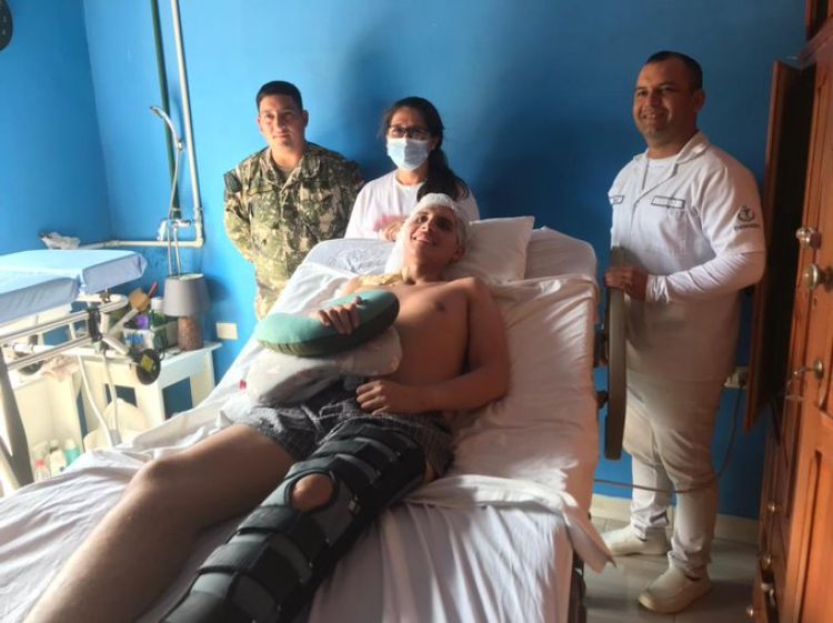 Tras varias intervenciones, José Zaván ya está en su casa