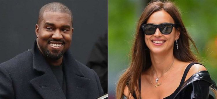 Kanye West e Irina Shayk son captados juntos en Francia