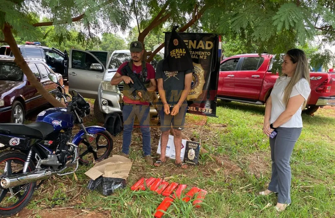 Cae delivery de droga en Ciudad del Este