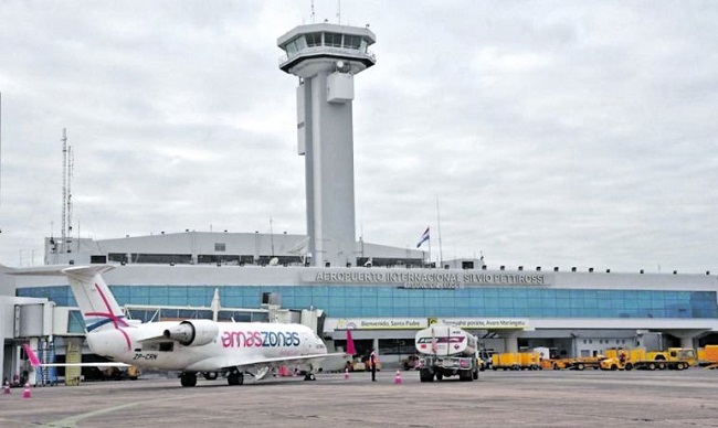 Temporal provoca retrasos en vuelos del aeropuerto Silvio Pettirossi
