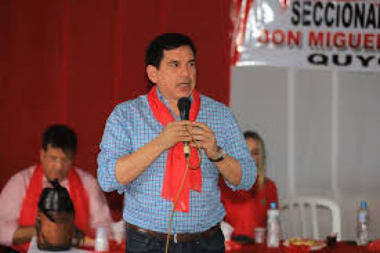 Baruja renunciará a la Gobernación de Paraguarí a finales de enero, si pasa las internas coloradas