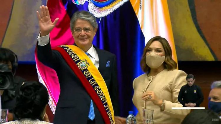 Guillermo Lasso juró como nuevo presidente de Ecuador y prometió el fin del caudillismo
