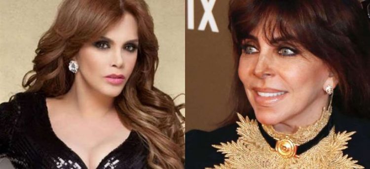 Lucía Méndez y Verónica Castro se pelearon a gritos en un estacionamiento