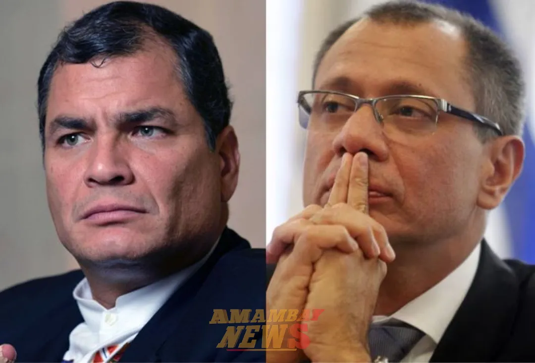 EEUU sancionó por corrupción al expresidente de Ecuador Rafael Correa y a su vice Jorge Glas