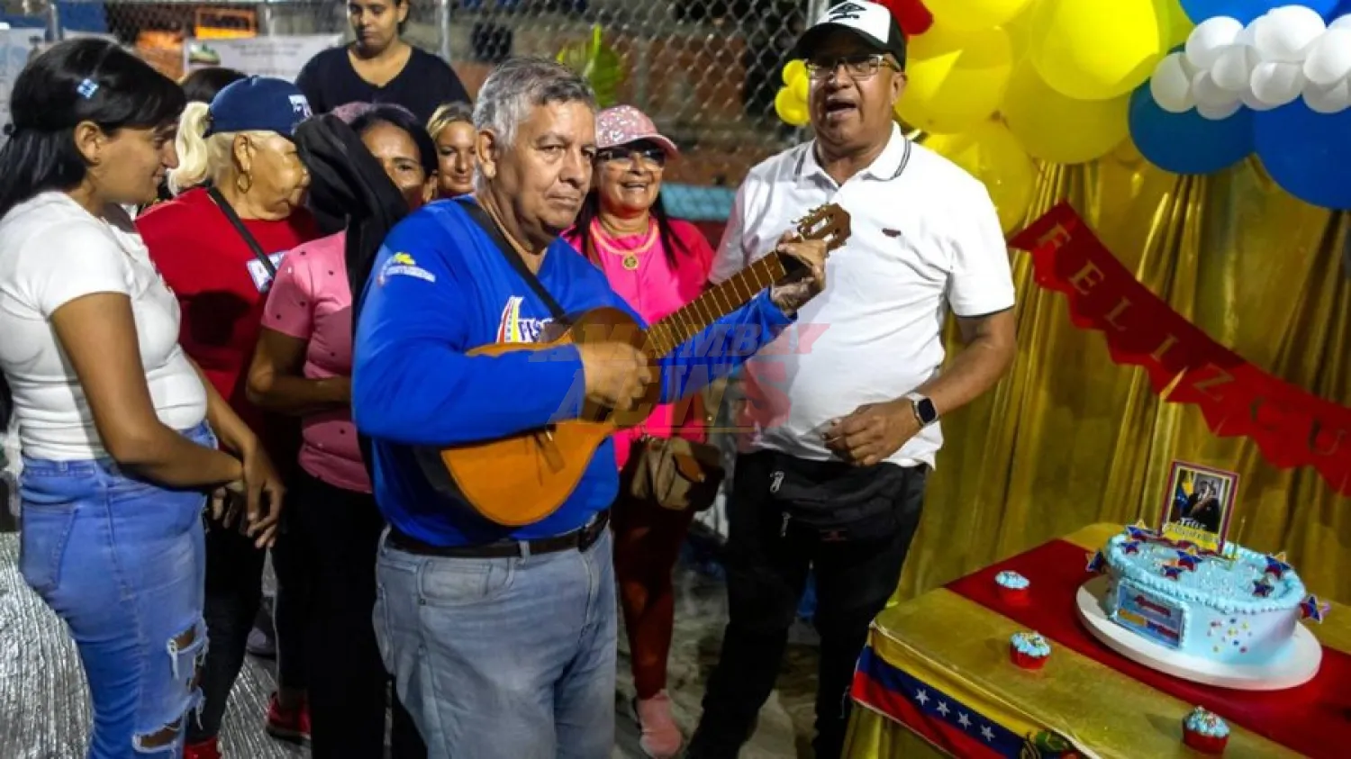 Simpatizantes de Maduro celebran su cumpleaños en medio de tensiones con Estados Unidos