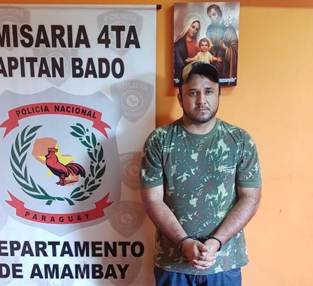 Detienen a Gerardo Ramón Sánchez en Capitán Bado