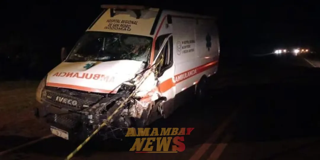Muere un motociclista y San Pedro pierde su única ambulancia