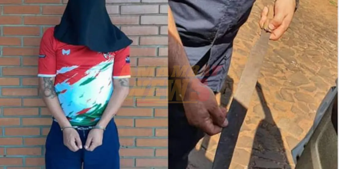 Detienen a un hombre que agredió con machete a su madre y la amenazó de muerte