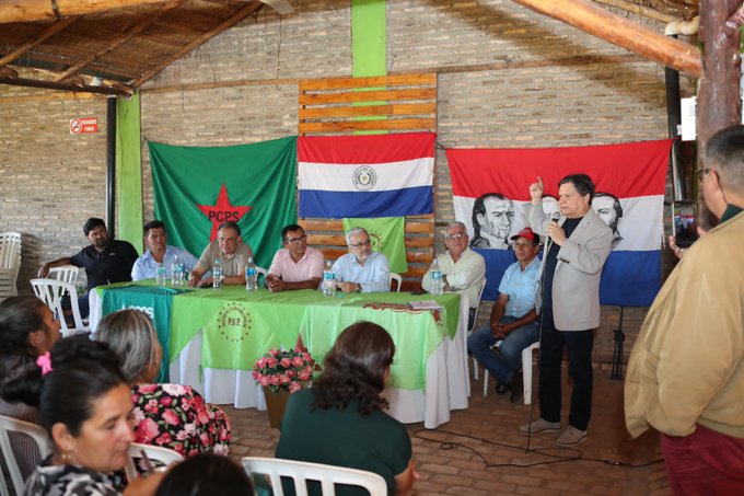 Acevedo-Querey se reunieron con dirigentes de San Pedro