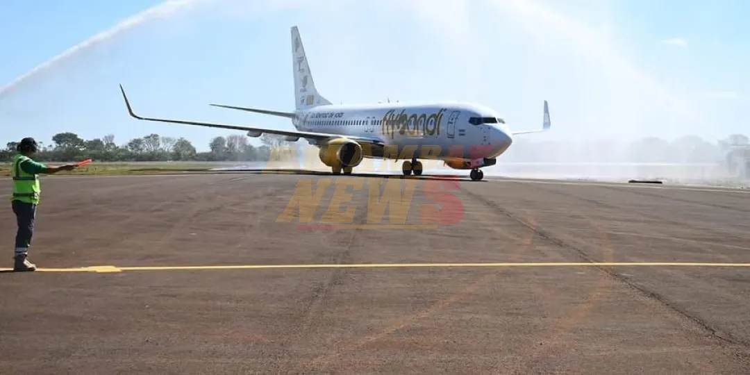 Histórico primer vuelo internacional en el Aeropuerto de Encarnación