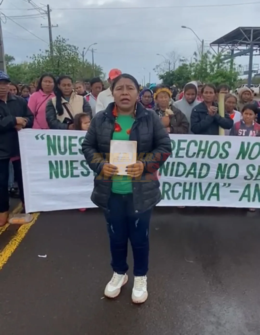 Cortes de ruta en todo el país por protesta indígena