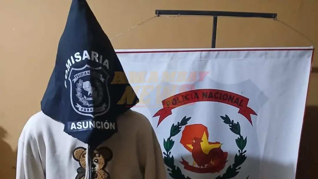 Joven militar y un adolescente son detenidos tras asalto a conductor de Bolt en Asunción