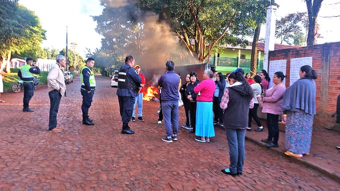 En Hernandarias, padres reclaman recaudación de fiesta de San Juan