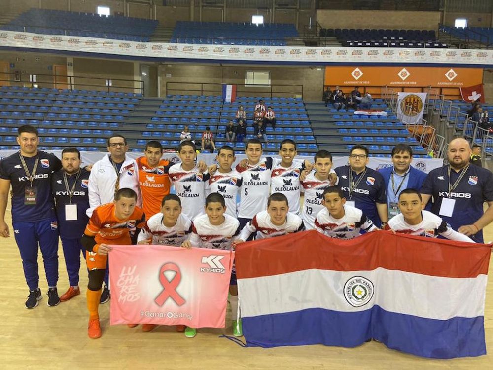Campeonato mundial C13 en Reus, Paraguay goleó a Gran Bretaña 17 a 0