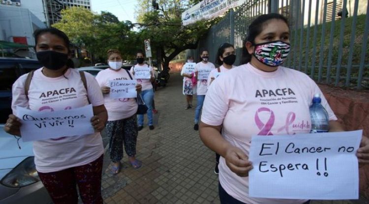 Pacientes con cáncer anuncian una manifestación por la falta de medicamentos