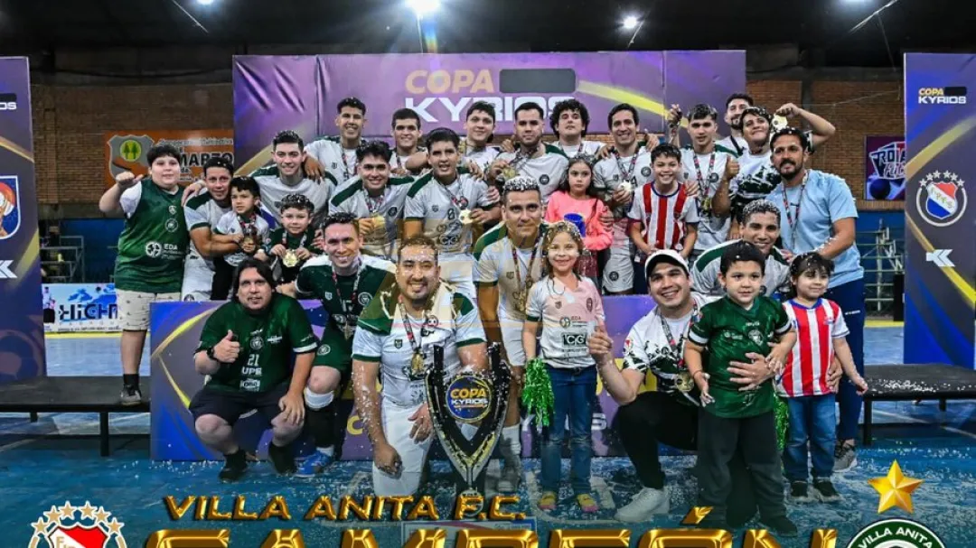 Villa Anita es el campeón de la Divisional B
