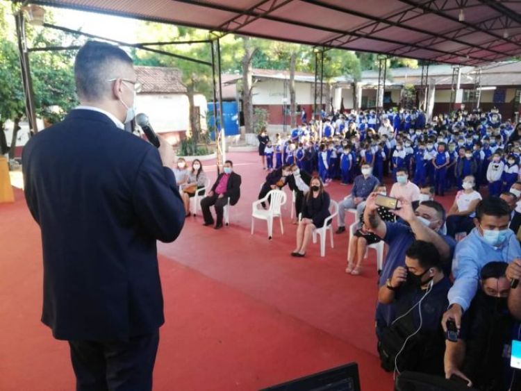 Arrancó la campaña “Yo me vacuno en mí aula” en Pedro Juan Caballero