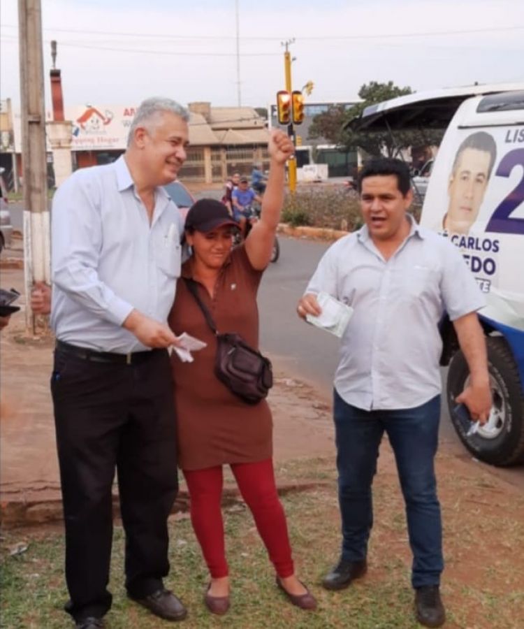 Apoyo incondicional a José Carlos Acevedo y sus candidatos en Pedro Juan Caballero