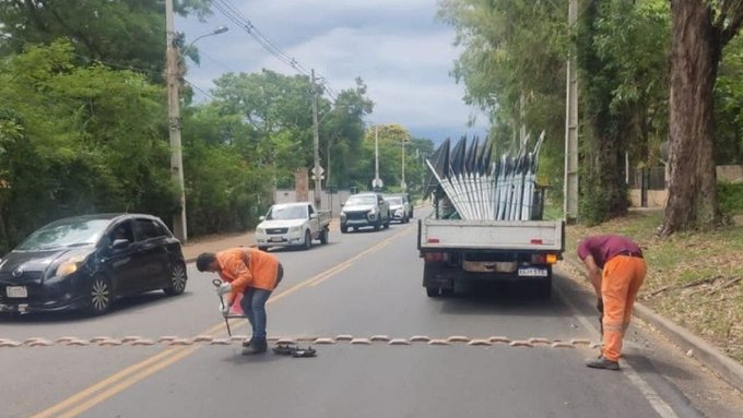 Tras presión de la Fiscalía, MOPC retira 50% de lomadas irregulares en rutas nacionales