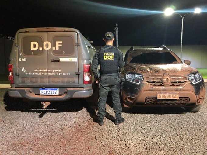 Paraguayo detenido por el DOF con auto robado en Río de Janeiro
