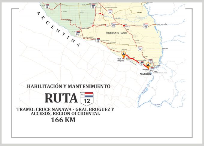 Cinco consultoras interesadas en fiscalizar el último lote de obras de la ruta PY12