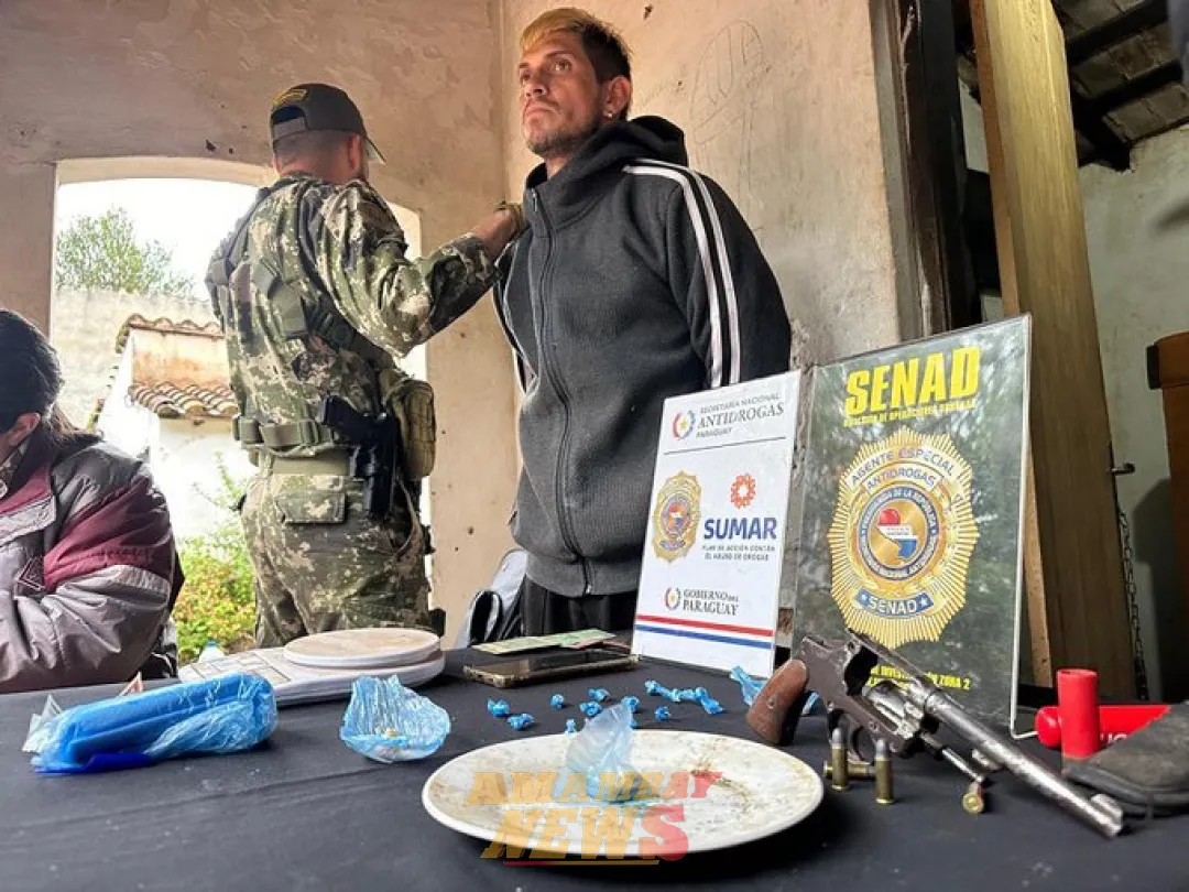 SENAD capturó a distribuidor de “chespi” en San Lorenzo