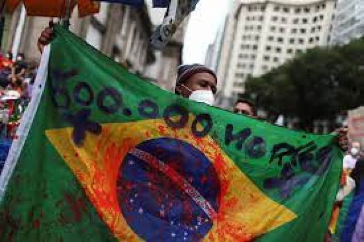 Covid-19: Brasil registra 1.238 muertes en 24 horas