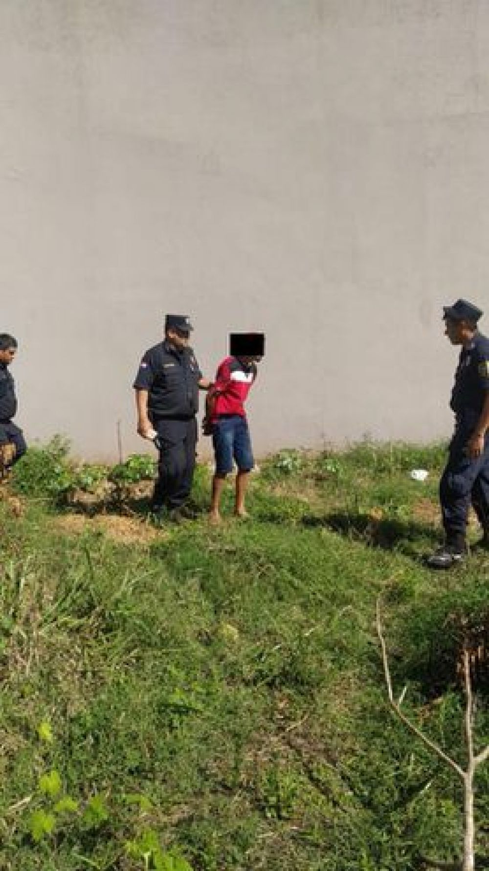 Dos detenidos tras intercambio de disparos en Pedro Juan