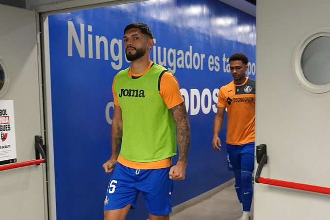 Gran asistencia de Omar Alderete en el triunfo del Getafe en LaLiga