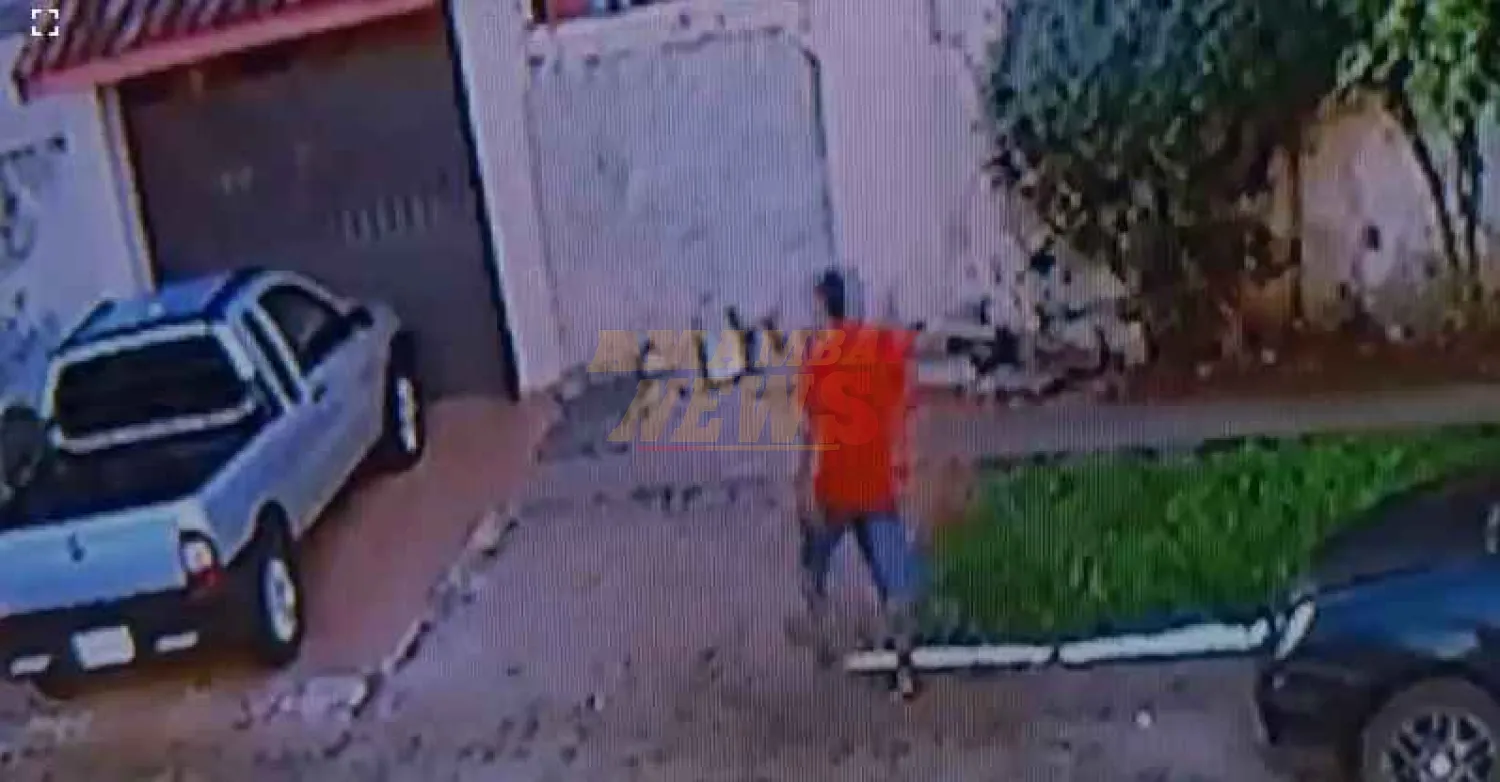 VIDEO: Hurtan una motocicleta de una vivienda en Pedro Juan Caballero