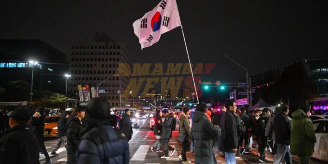 El presidente de Corea del Sur anuncia que levantará la ley marcial