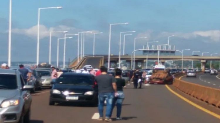Accidente fatal en puente San Roque González