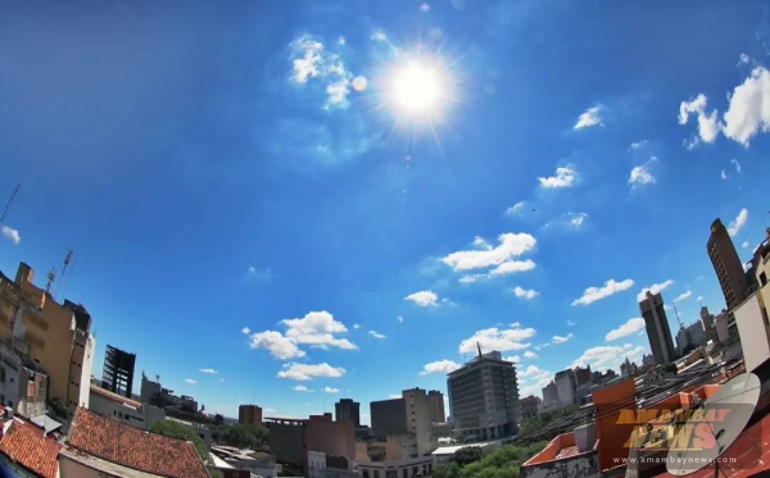 Jueves con clima cálido a caluroso y mucha humedad, pronostica Meteorología