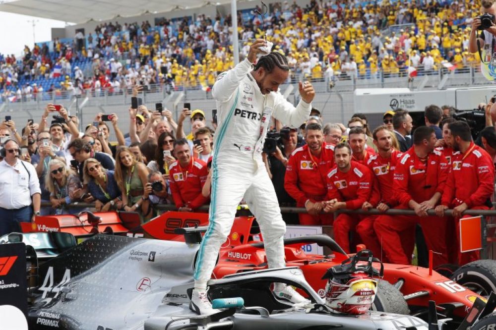 Lewis Hamilton ganó el Gran Premio de Francia de Fórmula Uno