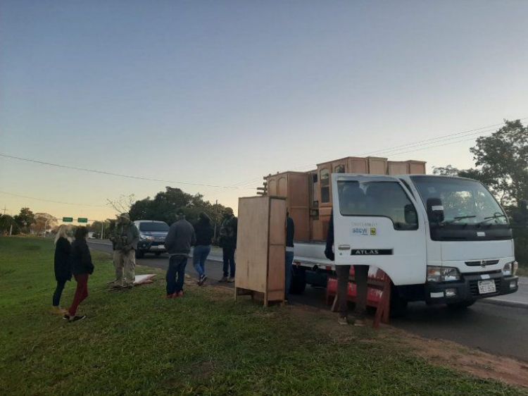 Senad incauta más de 1.000 kilos de marihuana ocultos en muebles
