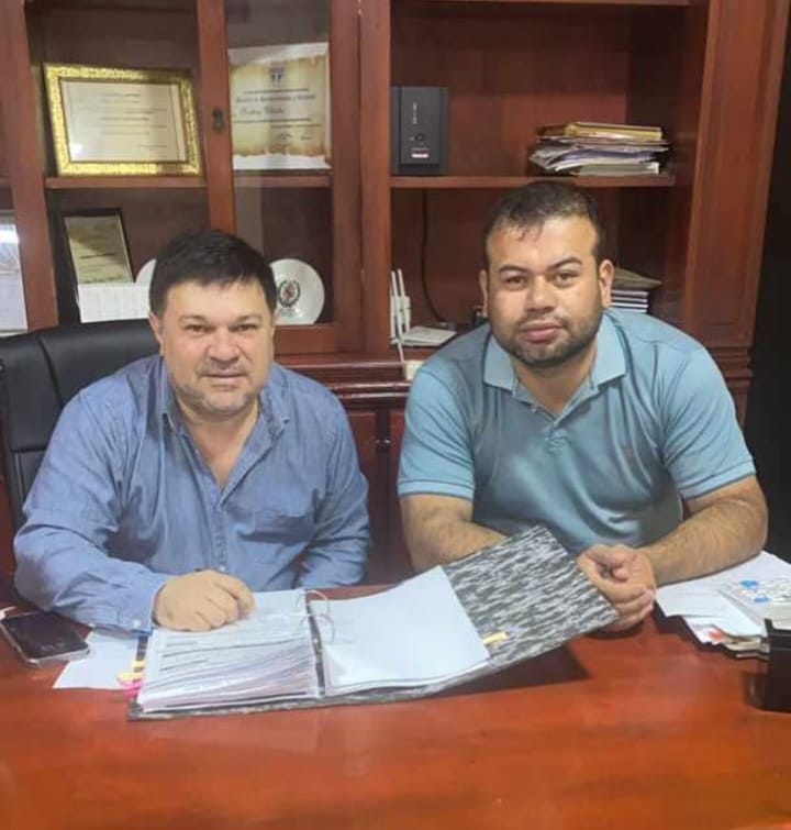 Volvió la paz entre Rodney Villalba y Adalberto Denis en Capitán Bado