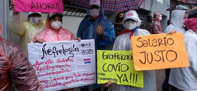 Enfermeras dan 15 días de plazo a Salud para que atienda sus reclamos