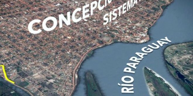 Verifican defensa costera de Concepción para hacer frente a la inundación
