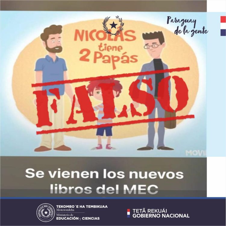 MEC denunciará a personas innominadas tras divulgación de materiales falsos