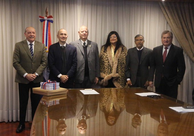 Miembro de la Corte IDH y ministros de la CSS inician diálogo a fin concretar cooperación