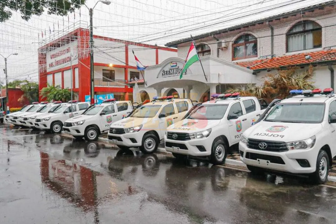 Ñeembucú cuenta con 18 patrulleras nuevas tras segunda etapa de fortalecimiento a la Policía