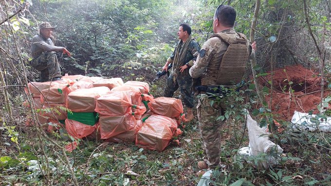 Se detecta una red de campamentos narcos en Yby Yaú