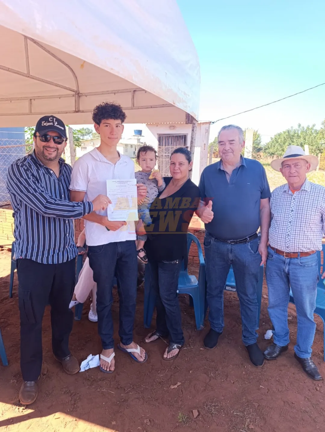 Dan la bienvenida a Roberto Carlos Lezcano al PLRA