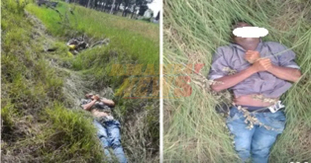 Hallan cadáver de hombre en una cuneta sobre ruta PY08