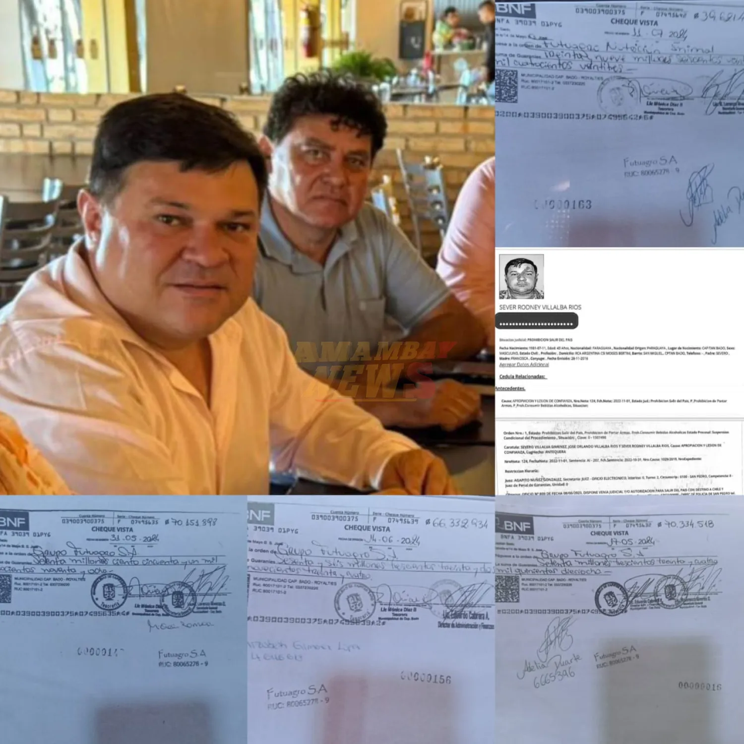 AUDIO: Intendente de Capitán Bado no puede firmar cheques ni salir del país, según Chico Carneiro
