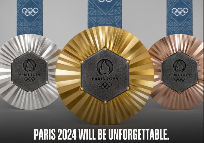 Las medallas de los Juegos Olímpicos de París tendrán piezas de la Torre Eiffel