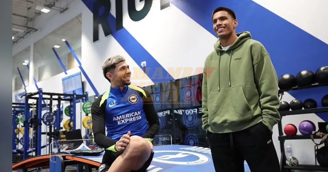 Julio Enciso y Diego Gómez: una hermandad que brilla en Brighton