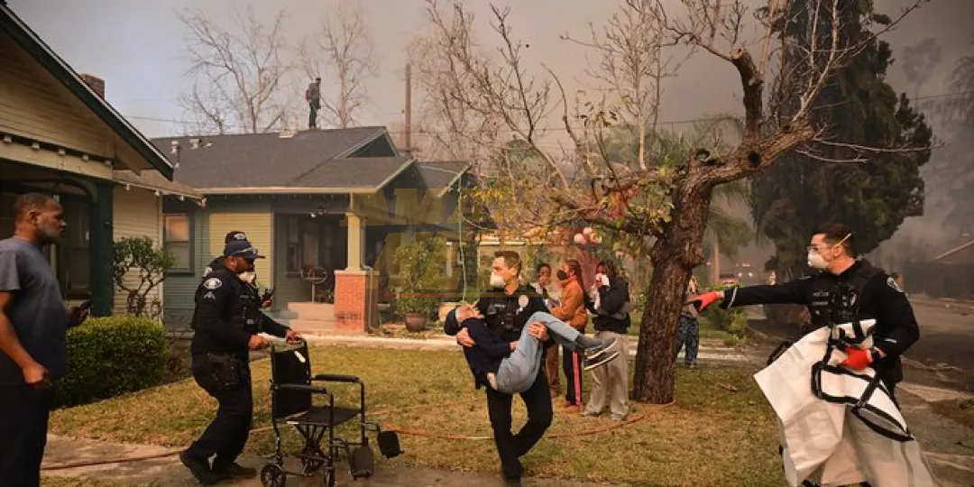 Sube a 24 cifra de muertos en incendios de Los Ángeles
