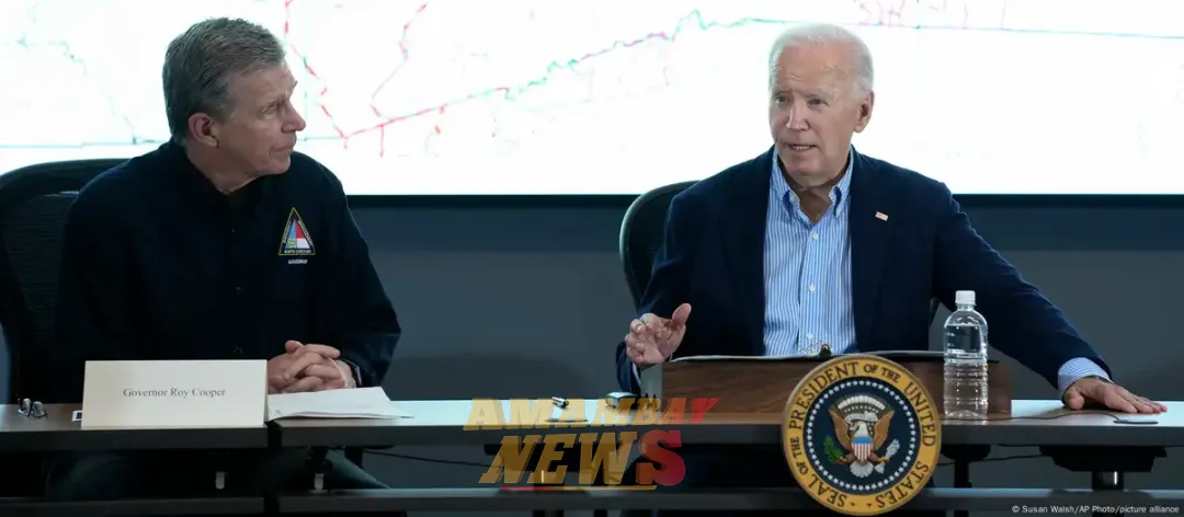Joe Biden pospone viaje a Alemania debido a huracán Milton